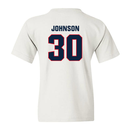 UConn - NCAA Football : Charles Johnson - Classic Shersey Youth T-Shirt-1