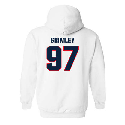 UConn - NCAA Women's Ice Hockey : Riley Grimley - Classic Shersey Hooded Sweatshirt