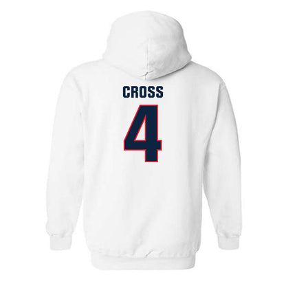 UConn - NCAA Football : Stanley Cross - Classic Shersey Hooded Sweatshirt