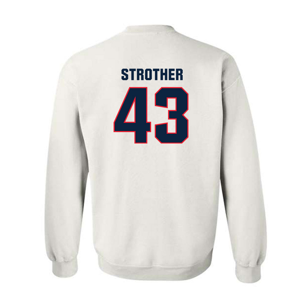 UConn - Women's Basketball Legends : Ann Strother - Classic Shersey Crewneck Sweatshirt