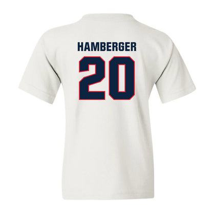 UConn - NCAA Baseball : Evan Hamberger - Classic Shersey Youth T-Shirt