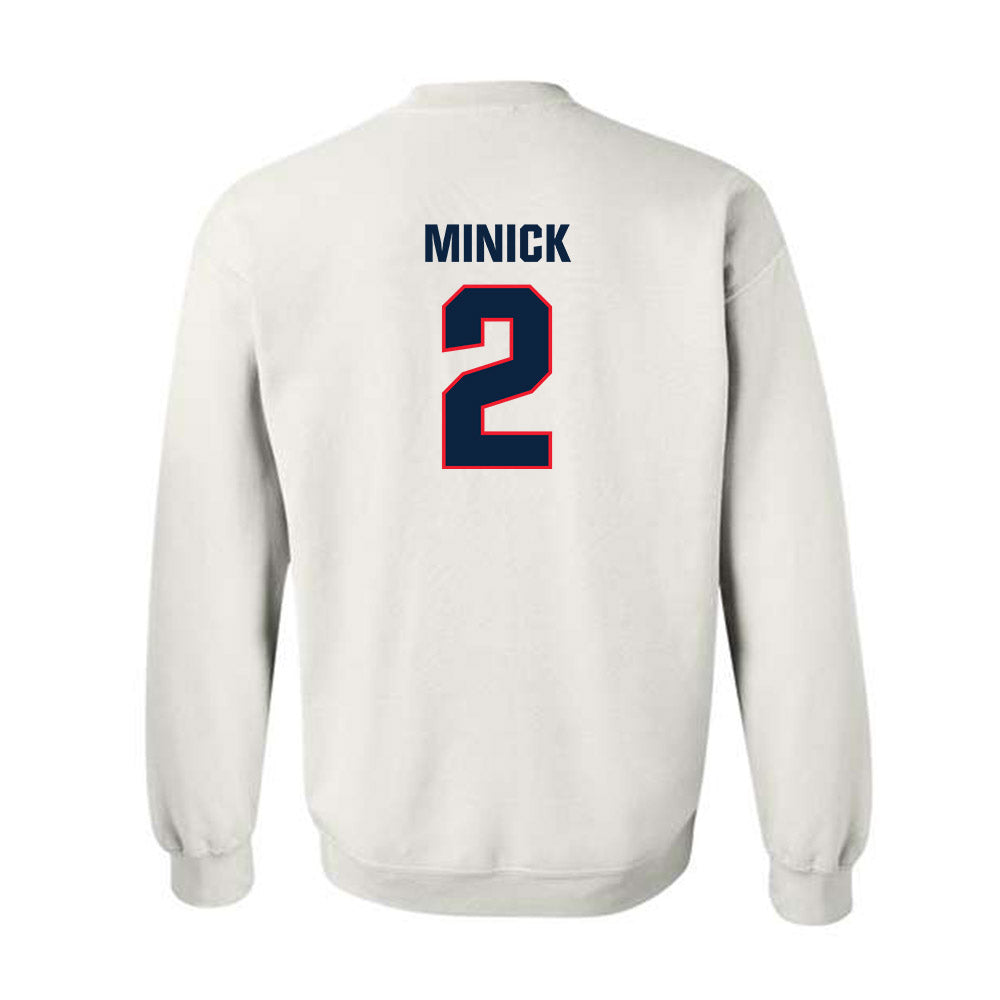 UConn - NCAA Baseball : Tyler Minick - Classic Shersey Crewneck Sweatshirt-1