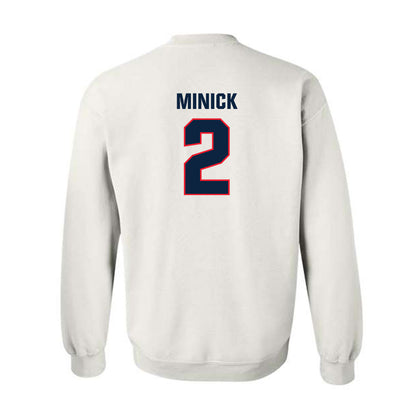 UConn - NCAA Baseball : Tyler Minick - Classic Shersey Crewneck Sweatshirt-1