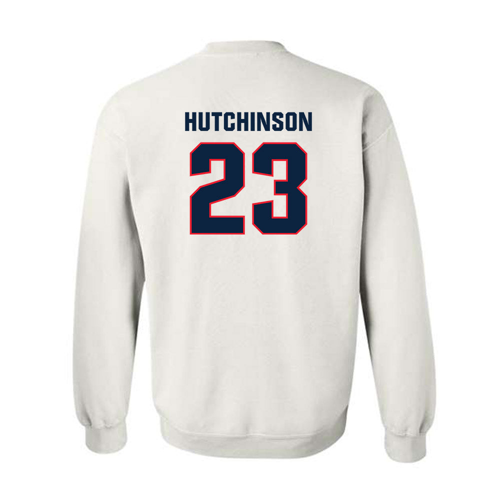 UConn - NCAA Baseball : Sam Hutchinson - Classic Shersey Crewneck Sweatshirt-1