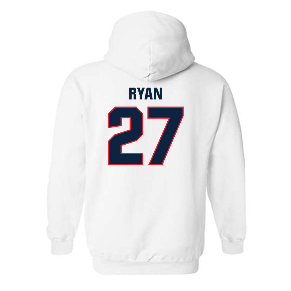 UConn - NCAA Men's Soccer : Jack Ryan - Classic Shersey Hooded Sweatshirt-1