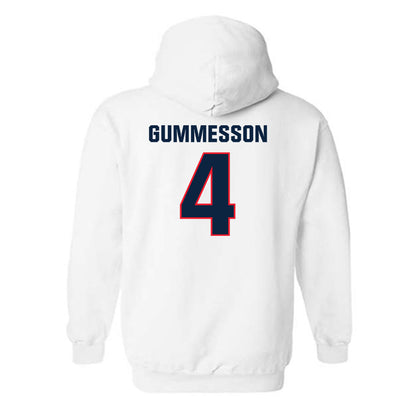 UConn - NCAA Men's Soccer : Max Gummesson - Classic Shersey Hooded Sweatshirt