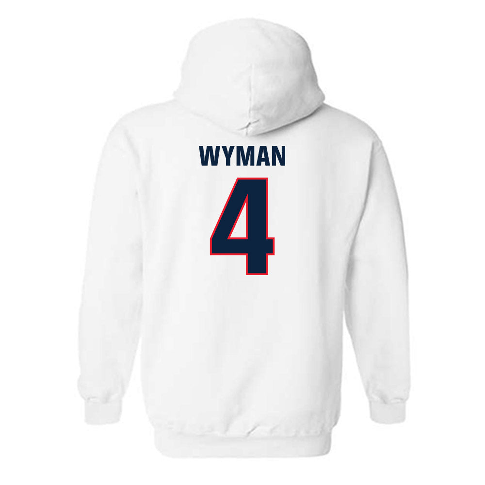 UConn - NCAA Women's Volleyball : Brenna Wyman - Classic Shersey Hooded Sweatshirt