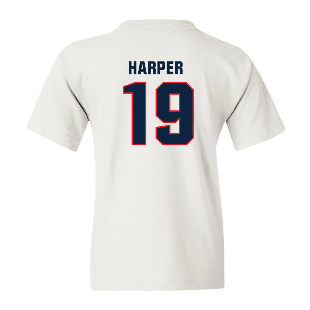 UConn - NCAA Football : Jackson Harper - Classic Shersey Youth T-Shirt