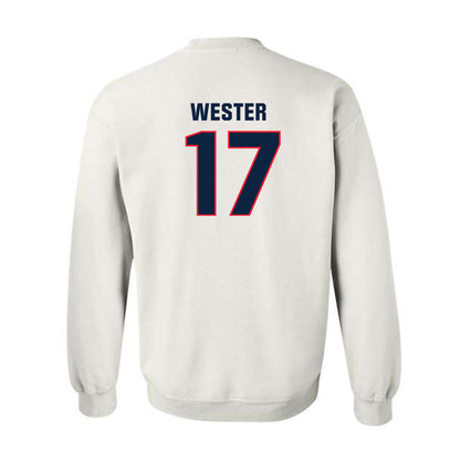 UConn - NCAA Men's Soccer : Edward Wester - Classic Shersey Crewneck Sweatshirt-1