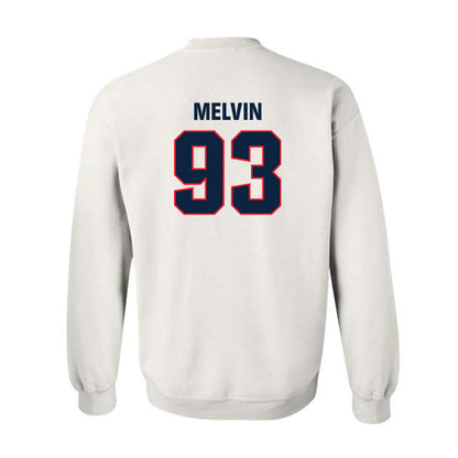 UConn - NCAA Football : Aubrey Melvin - Classic Shersey Crewneck Sweatshirt-1