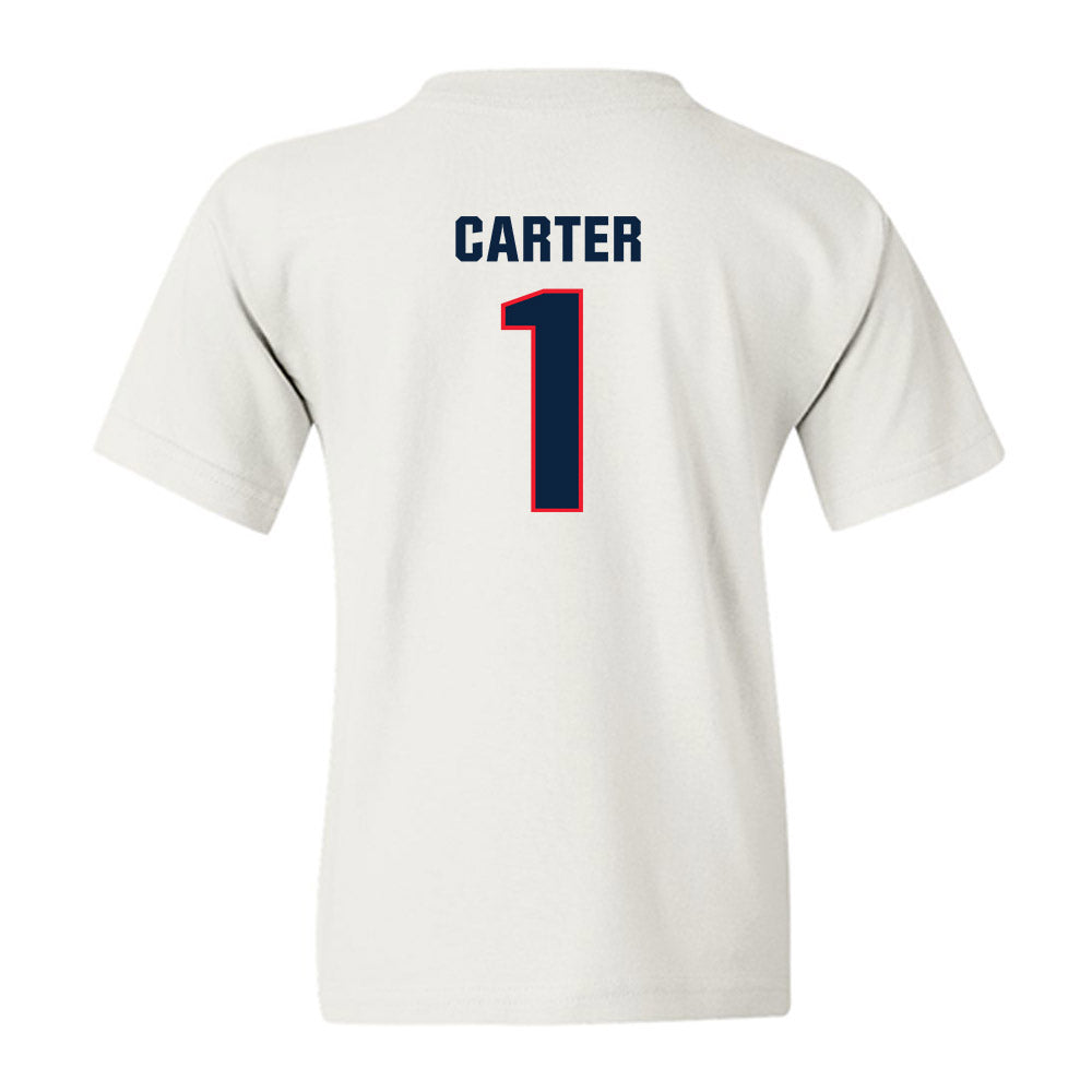 UConn - NCAA Men's Soccer : Adam Carter - Classic Shersey Youth T-Shirt-1