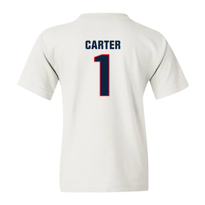 UConn - NCAA Men's Soccer : Adam Carter - Classic Shersey Youth T-Shirt-1