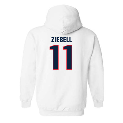 UConn - NCAA Women's Basketball : Allie Ziebell - Classic Shersey Hooded Sweatshirt