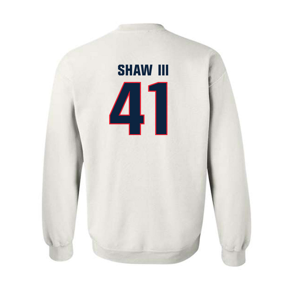 UConn - NCAA Baseball : Gregory Shaw III - Classic Shersey Crewneck Sweatshirt