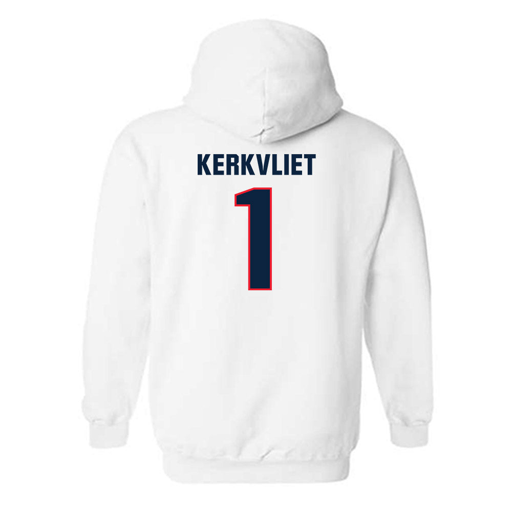 UConn - NCAA Men's Soccer : Max Kerkvliet - Classic Shersey Hooded Sweatshirt