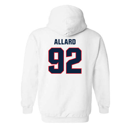 UConn - NCAA Women's Ice Hockey : Ashley Allard - Classic Shersey Hooded Sweatshirt