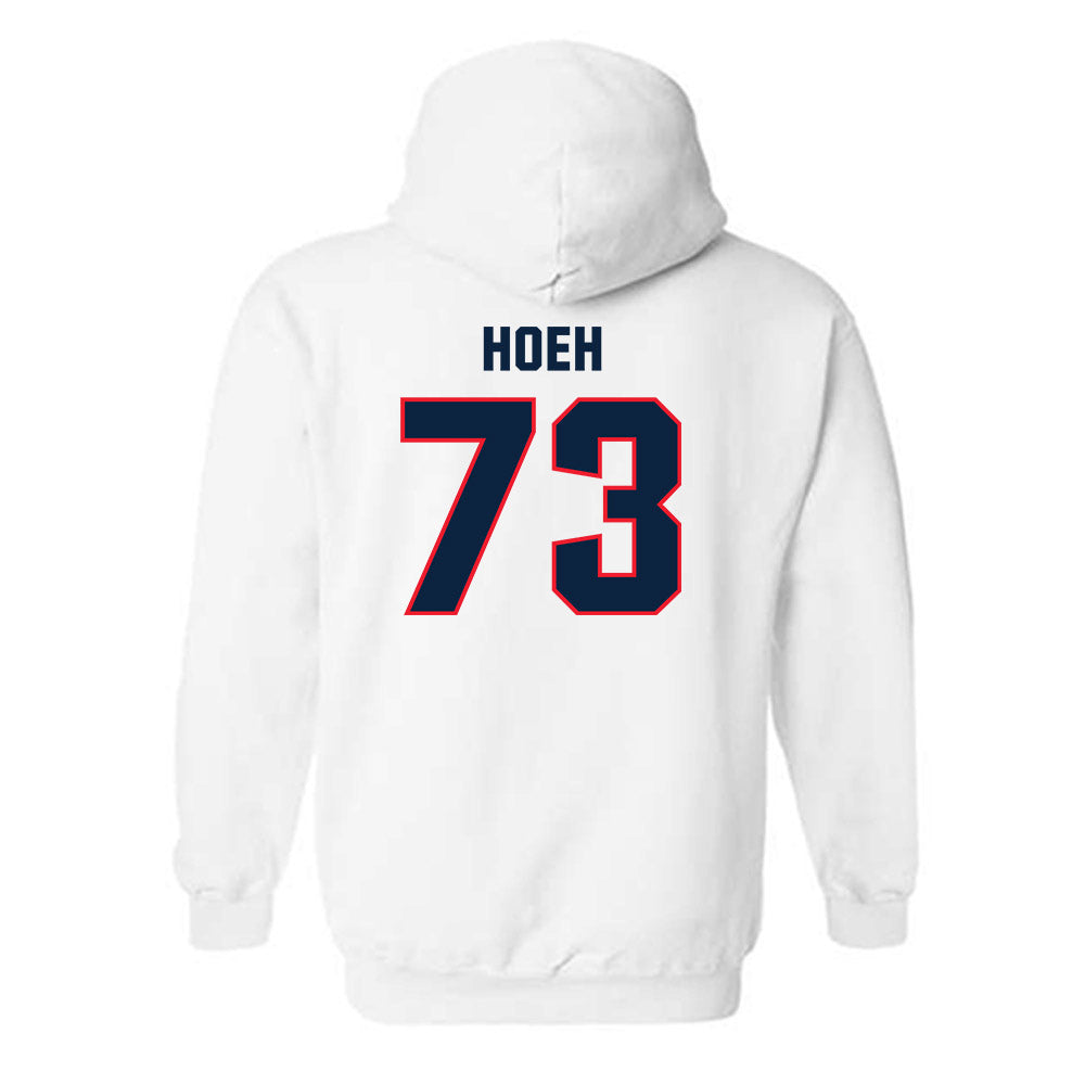 UConn - NCAA Football : Wes Hoeh - Classic Shersey Hooded Sweatshirt-1