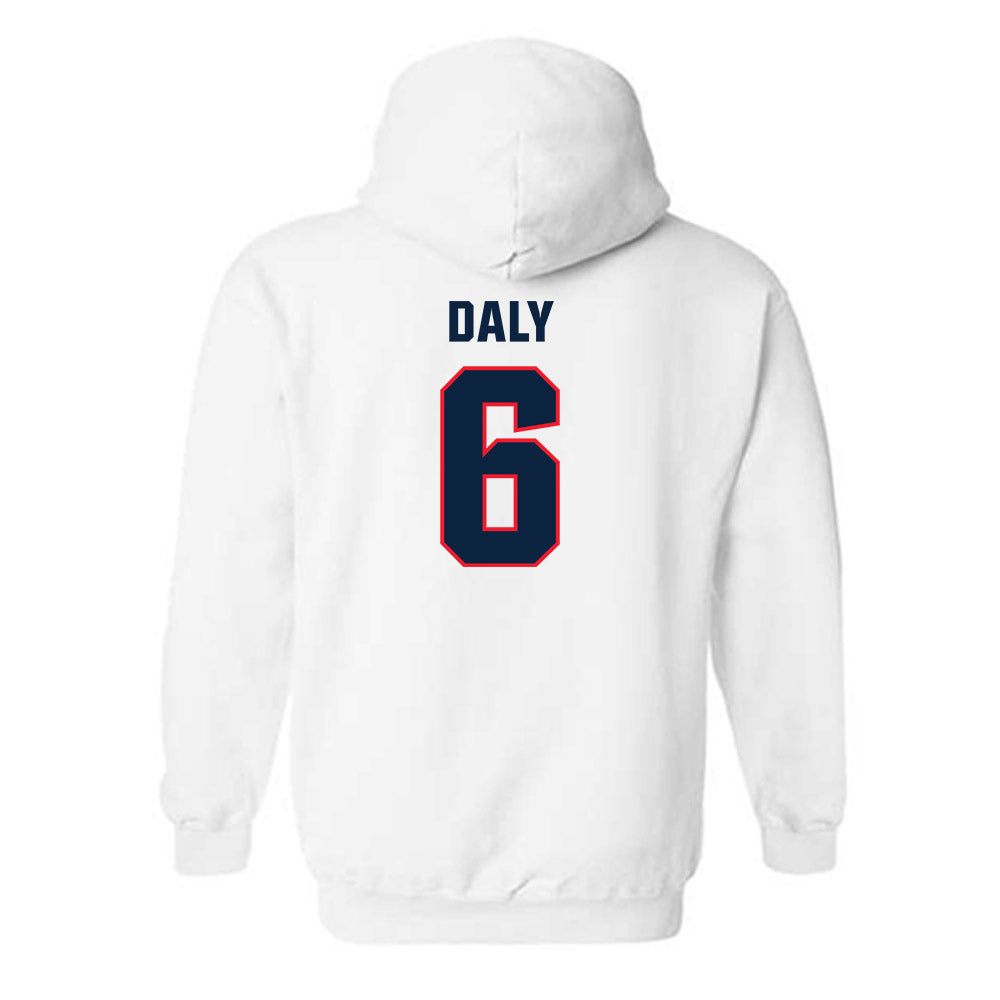 UConn - NCAA Women's Field Hockey : Erin Daly - Classic Shersey Hooded Sweatshirt-1