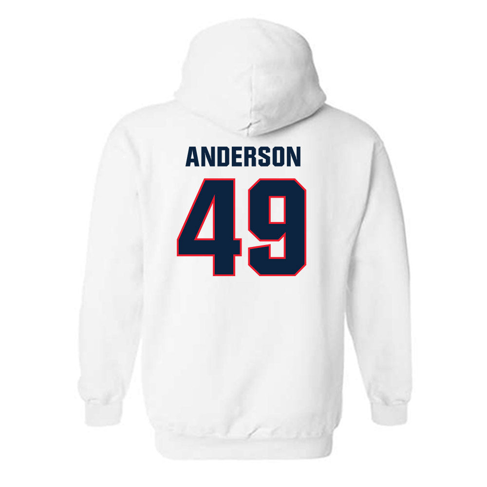 UConn - NCAA Football : Bryce Anderson - Classic Shersey Hooded Sweatshirt