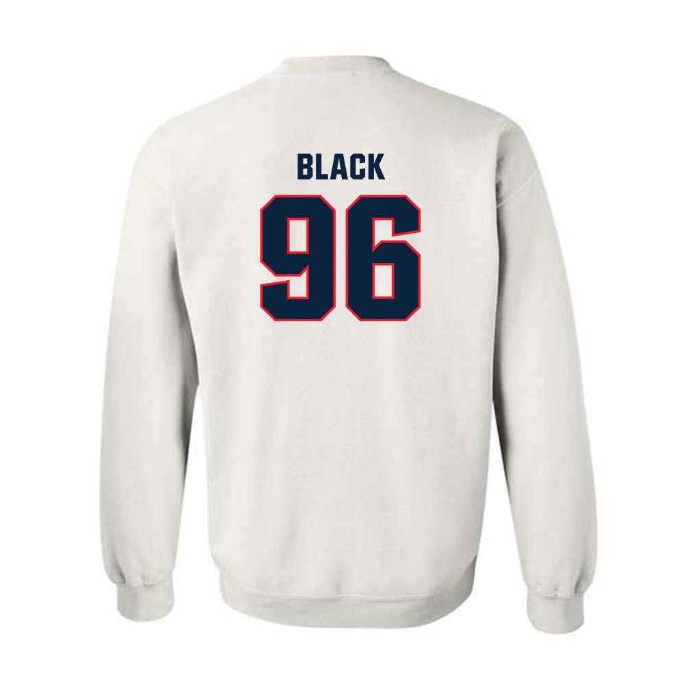 UConn - NCAA Football : Marquis Black - Classic Shersey Crewneck Sweatshirt-1