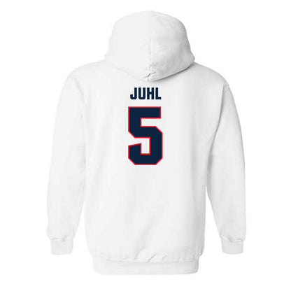 UConn - NCAA Softball : Alexis Juhl - Classic Shersey Hooded Sweatshirt-1