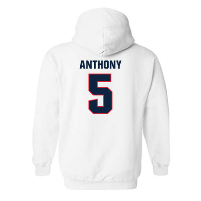UConn - NCAA Football : Kaleb Anthony - Classic Shersey Hooded Sweatshirt
