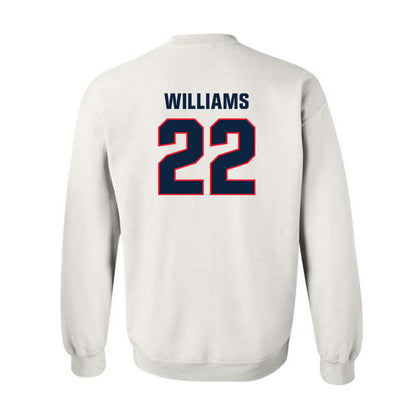UConn - NCAA Women's Basketball : Serah Williams - Classic Shersey Crewneck Sweatshirt-1