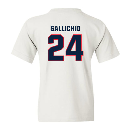 UConn - NCAA Men's Lacrosse : Eric Gallichio - Classic Shersey Youth T-Shirt-1