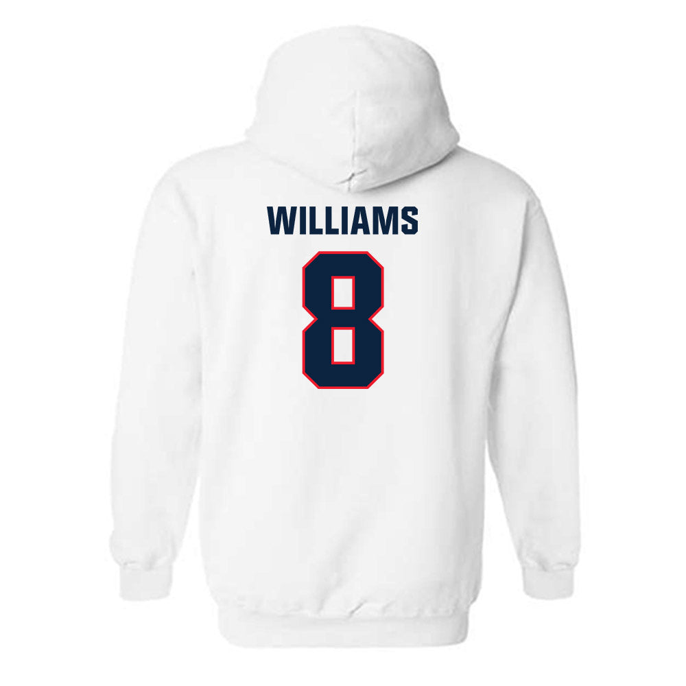 UConn - NCAA Women's Volleyball : Dajah Williams - Classic Shersey Hooded Sweatshirt