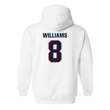 UConn - NCAA Women's Volleyball : Dajah Williams - Classic Shersey Hooded Sweatshirt