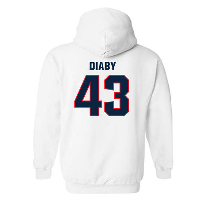 UConn - NCAA Men's Basketball : Souleymane Diaby - Classic Shersey Hooded Sweatshirt-1