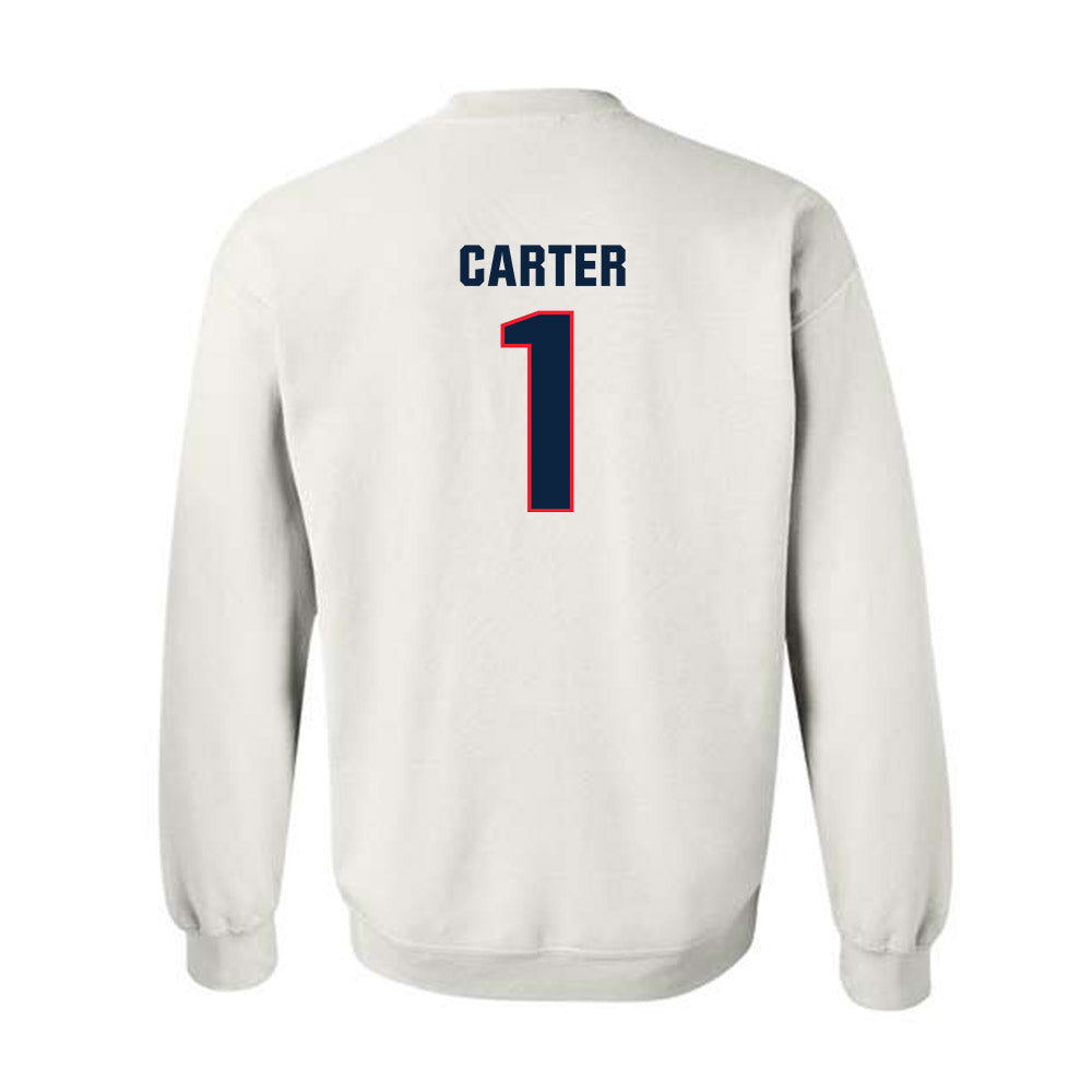 UConn - NCAA Men's Soccer : Adam Carter - Classic Shersey Crewneck Sweatshirt-1