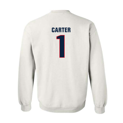 UConn - NCAA Men's Soccer : Adam Carter - Classic Shersey Crewneck Sweatshirt-1