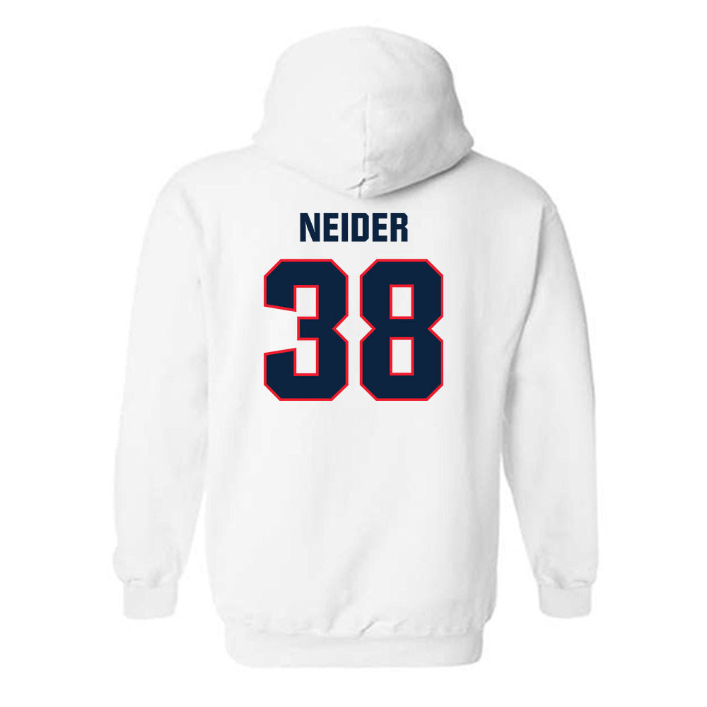 UConn - NCAA Football : John Neider - Classic Shersey Hooded Sweatshirt