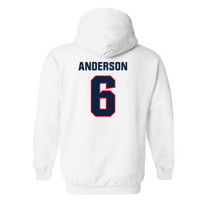 UConn - NCAA Football : Ezeriah Anderson - Classic Shersey Hooded Sweatshirt