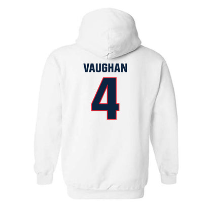 UConn - NCAA Women's Ice Hockey : Teagan Vaughan - Classic Shersey Hooded Sweatshirt-1