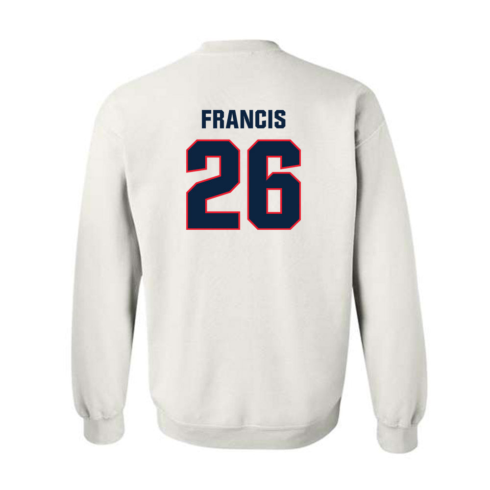 UConn - NCAA Men's Soccer : Sebastian Francis - Classic Shersey Crewneck Sweatshirt-1