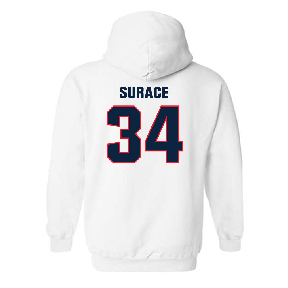 UConn - NCAA Women's Lacrosse : Brooke Surace - Classic Shersey Hooded Sweatshirt-1
