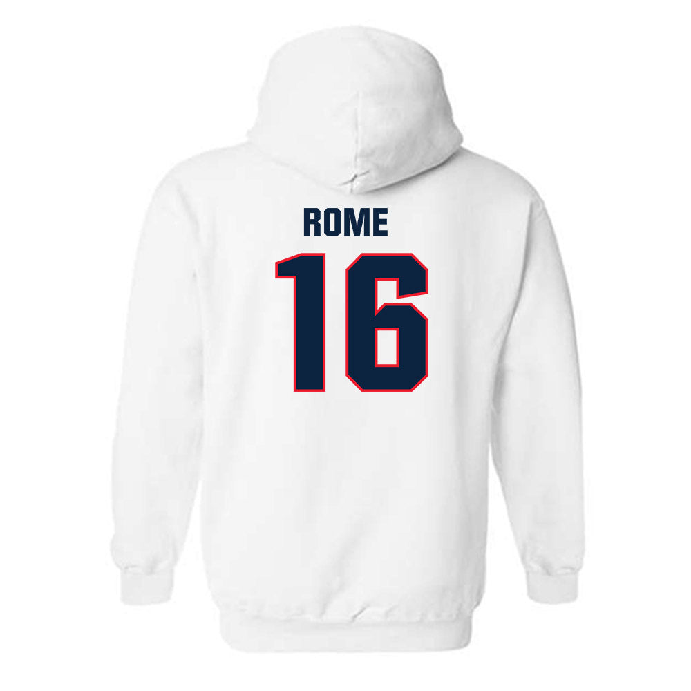 UConn - NCAA Women's Volleyball : Audrey Rome - Classic Shersey Hooded Sweatshirt