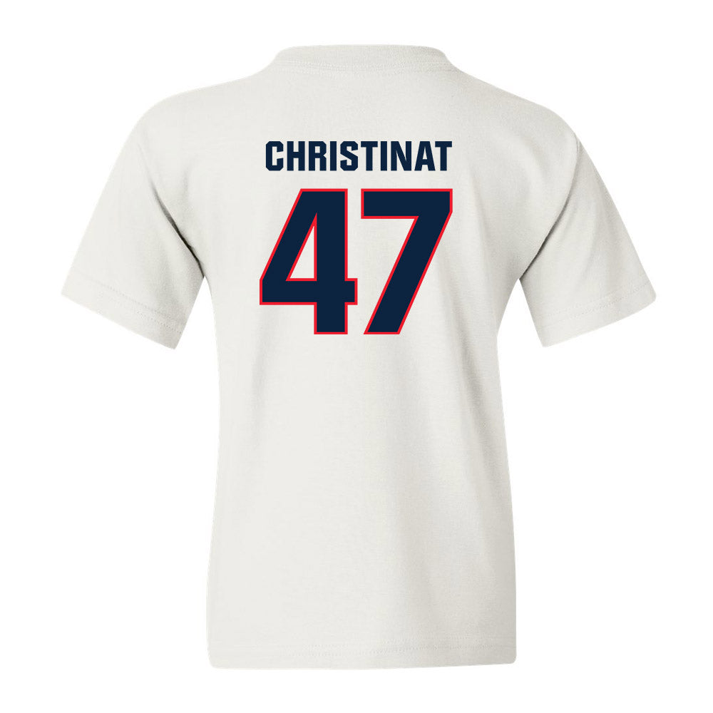 UConn - NCAA Football : Zachary Christinat - Classic Shersey Youth T-Shirt