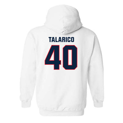 UConn - NCAA Baseball : Joe Talarico - Classic Shersey Hooded Sweatshirt-1