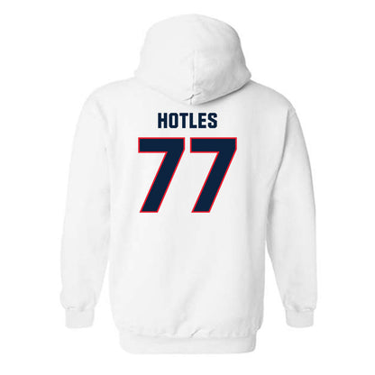 UConn - NCAA Women's Ice Hockey : Sadie Hotles - Classic Shersey Hooded Sweatshirt-1