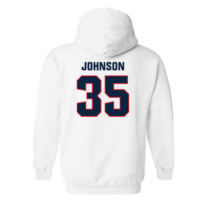 UConn - NCAA Men's Basketball : Samson Johnson - Classic Shersey Hooded Sweatshirt