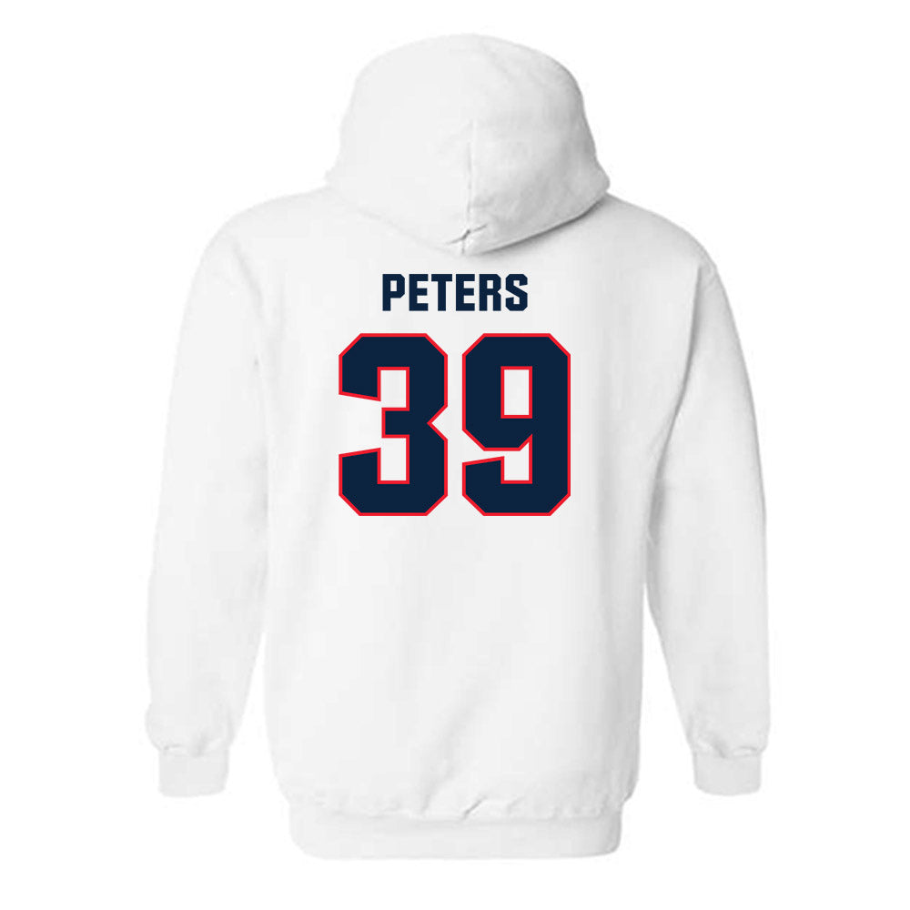 UConn - NCAA Baseball : Kyle Peters - Classic Shersey Hooded Sweatshirt