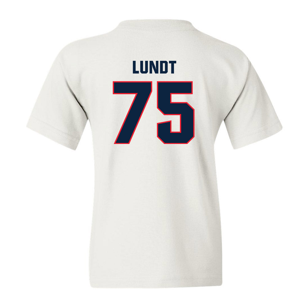 UConn - NCAA Football : Chase Lundt - Classic Shersey Youth T-Shirt