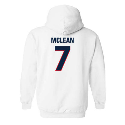 UConn - NCAA Football : Malachi Mclean - Classic Shersey Hooded Sweatshirt