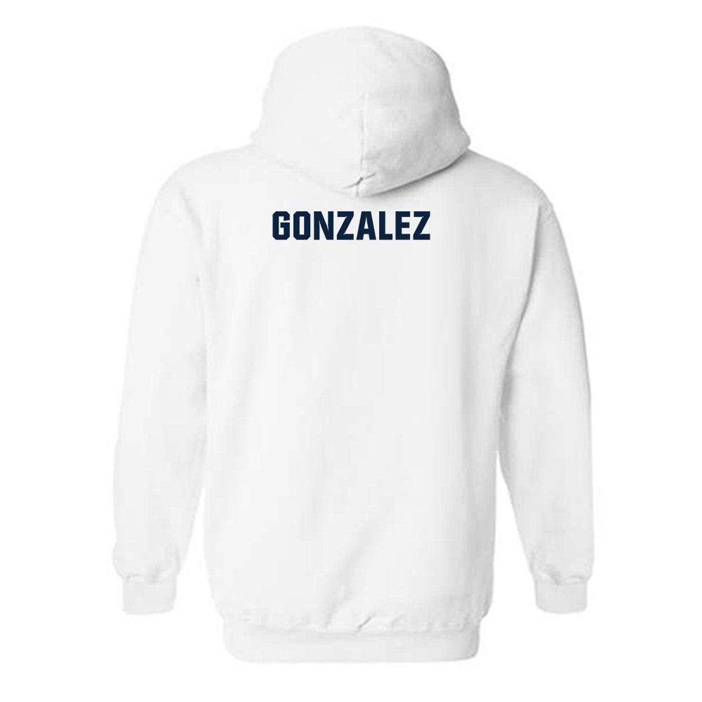 UConn - NCAA Women's Swimming & Diving : Aniya Gonzalez - Classic Shersey Hooded Sweatshirt-1