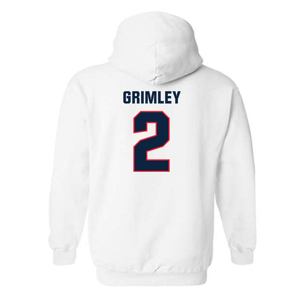 UConn - NCAA Women's Ice Hockey : Camryn Grimley - Classic Shersey Hooded Sweatshirt-1