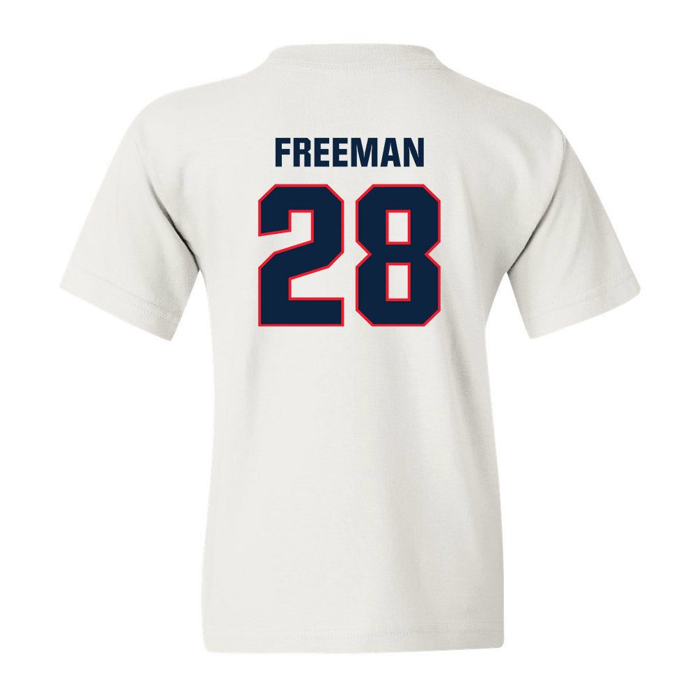 UConn - NCAA Football : Christopher Freeman - Classic Shersey Youth T-Shirt