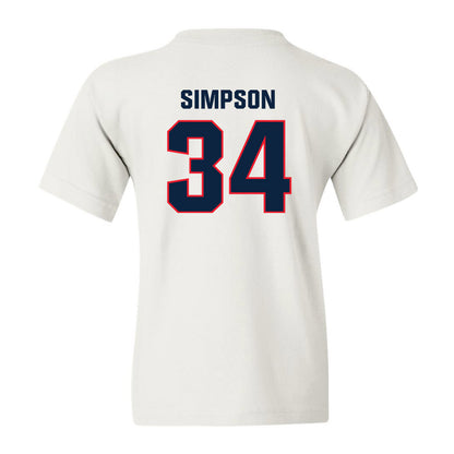 UConn - NCAA Men's Ice Hockey : Owen Simpson - Classic Shersey Youth T-Shirt